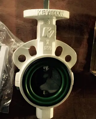 Keystone Butterfly Valve ready for delivery